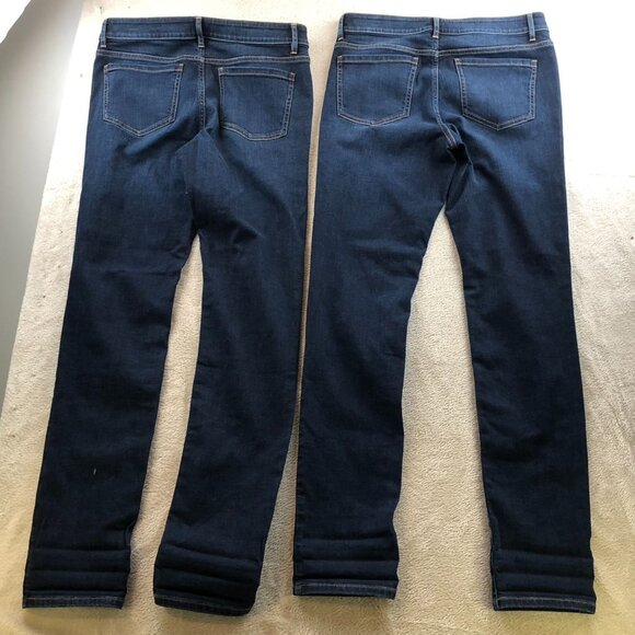 J.Jill Womens Jeans Size 6 Lot Of Two Straight Slim Blue Denim Dark Wash Casual - Picture 15 of 15